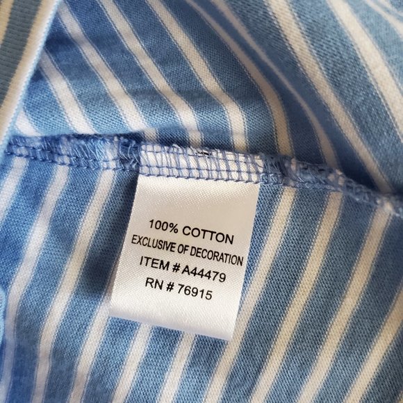 APPLESEED'S STRIPED TOP WITH EMBROIDERED DAISIES - Picture 7 of 7